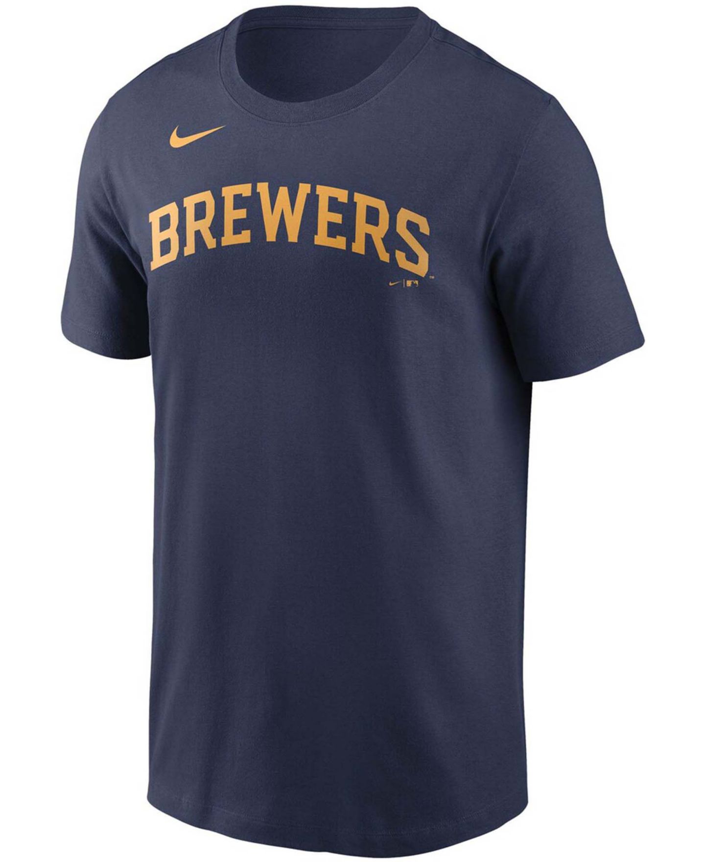Мужская футболка Nike Milwaukee Brewers Name & Number - Christian Yelich — фото 2