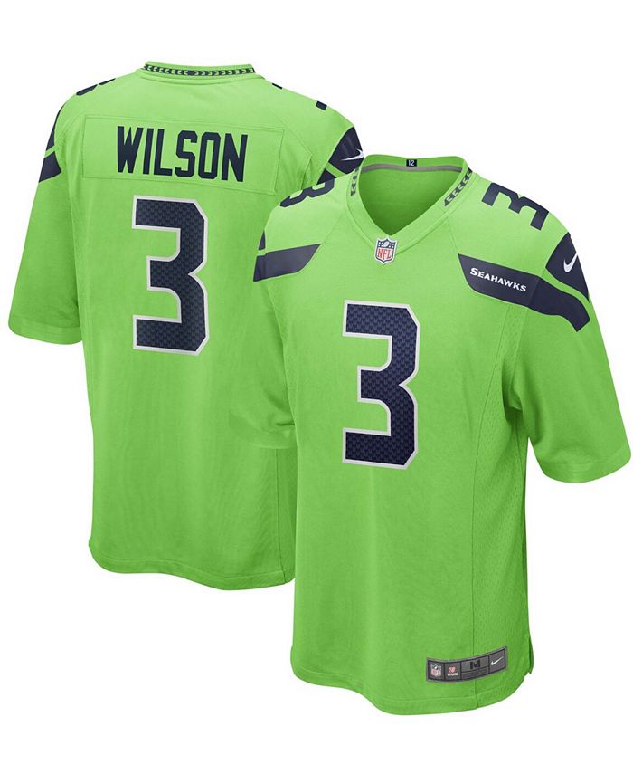 Russell wilson game sales jersey