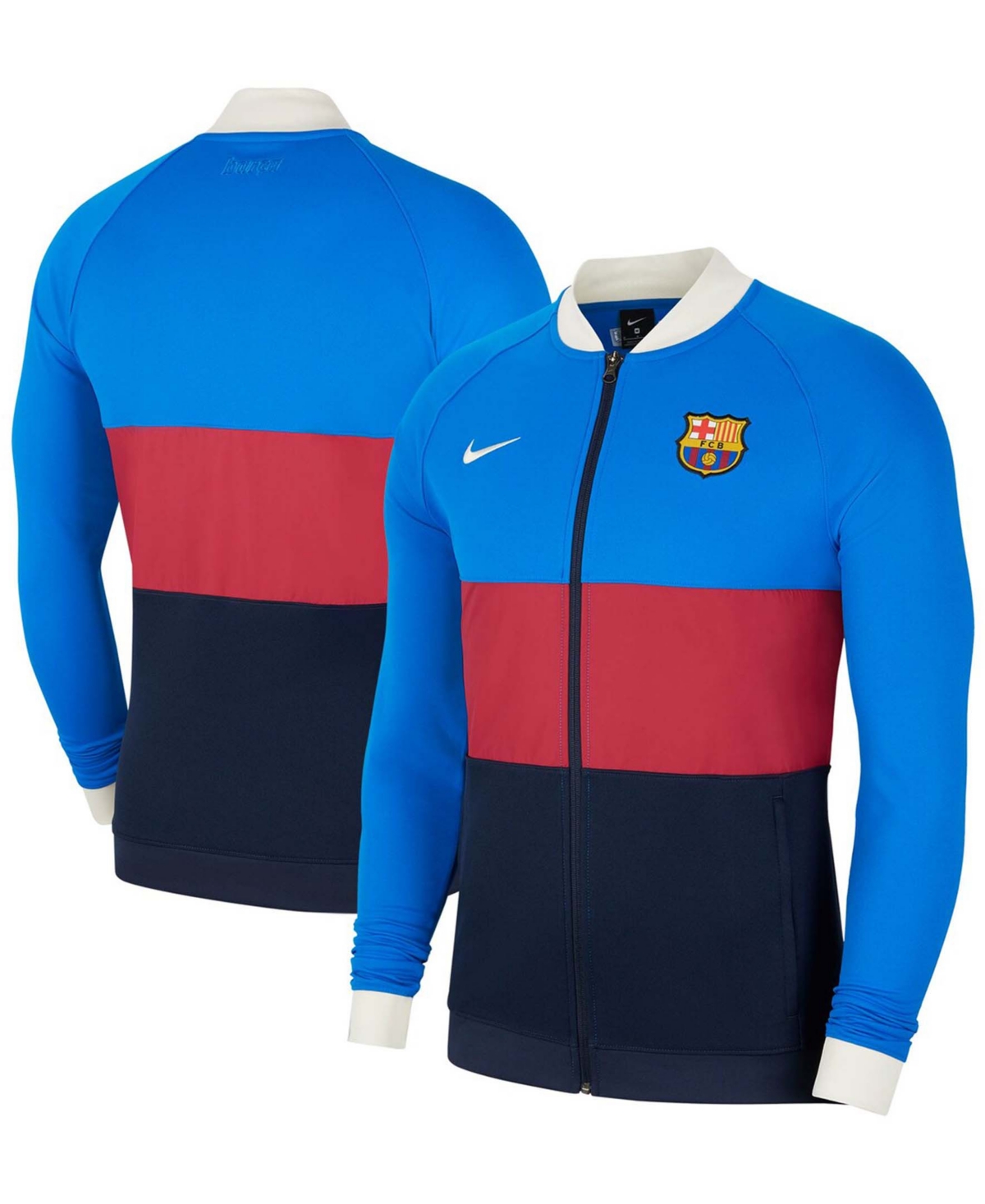 Nike Men's Barcelona I96 Anthem Raglan Full-Zip Track Jacket