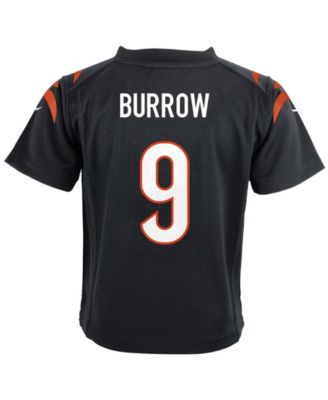 Toddler Joe Burrow Cincinnati Bengals Game Jersey