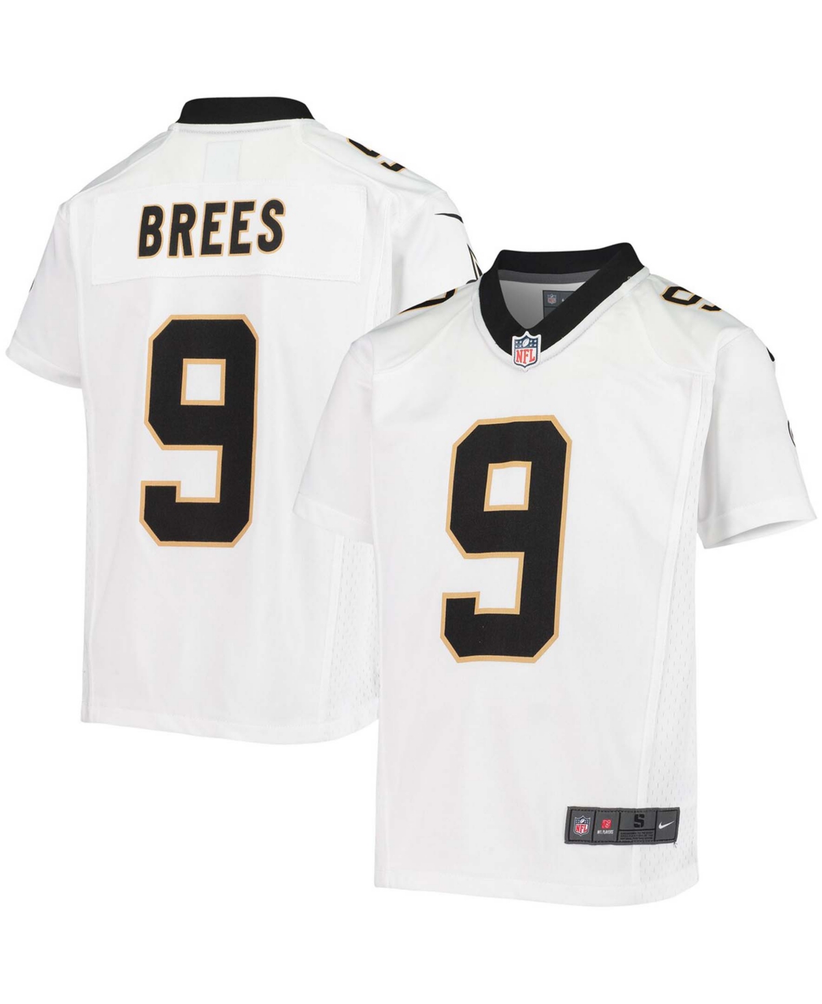 Nike Youth Drew Brees New Orleans Saints Game Jersey