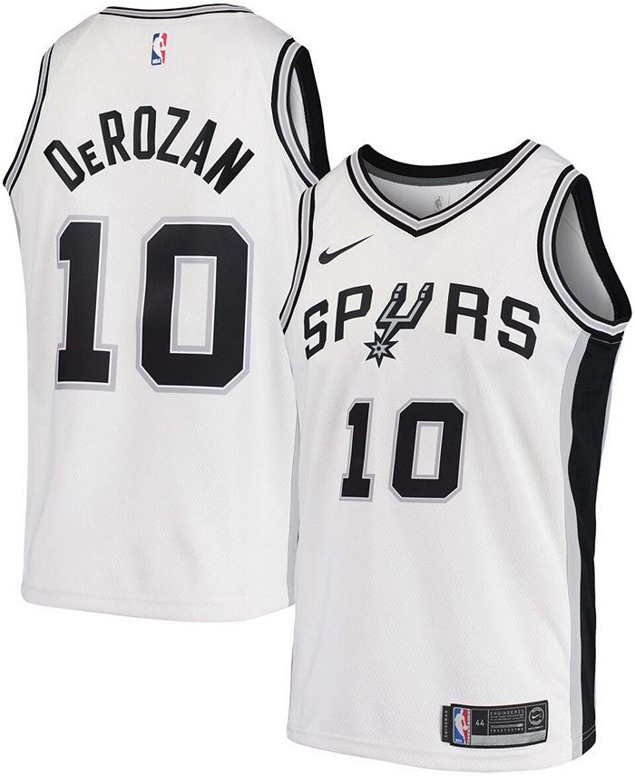 San Antonio Spurs Nike Custom Swingman Jersey White - Association Edition