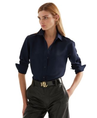 macy's women's tops ralph lauren