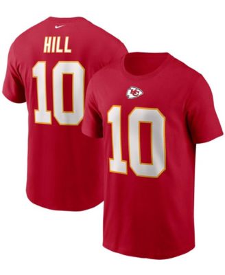 Men's Nike Tyreek Hill Red Kansas City Chiefs Name & Number T-Shirt