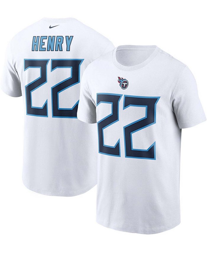 Men's Nike Derrick Henry Navy Tennessee Titans Name & Number T-Shirt