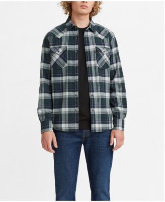 macys levi flannel