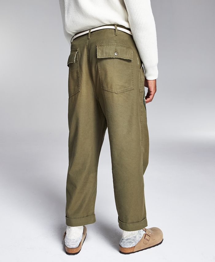 Sun + Stone Ouigi Theodore Men's Utility Pants, Created for Macy's - Macy's