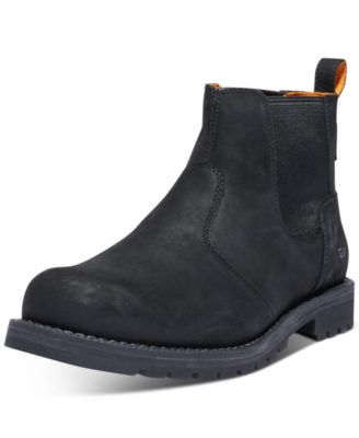 black chelsea boots macys