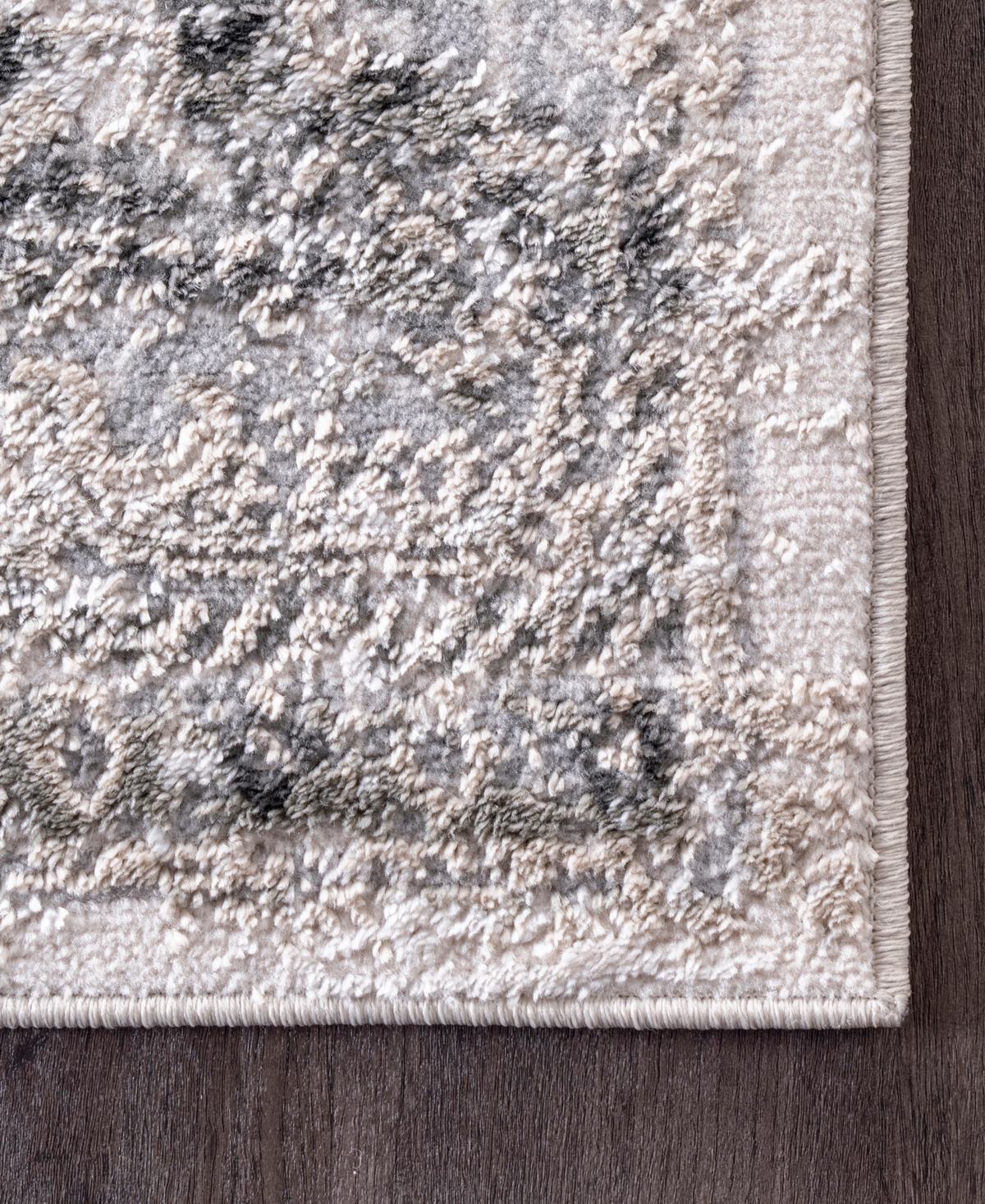 nuLoom Druzy CFDR05A Area Rug - Silver-tone