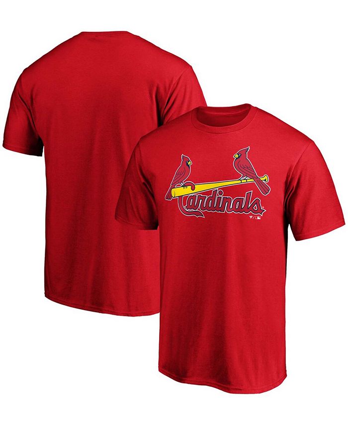 Men's St. Louis Cardinals Fanatics Branded Red Official Wordmark T