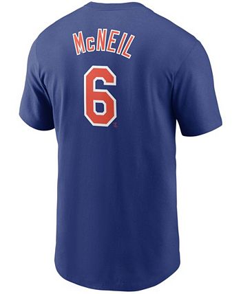 Men's New York Mets Jeff McNeil Nike Royal Name & Number T-Shirt