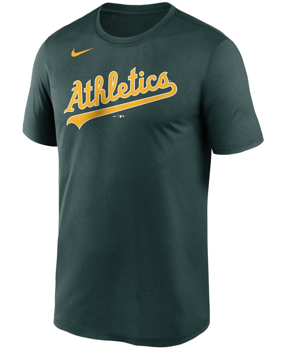 Men'sOakland Athletics Wordmark Legend T-shirt - Green
