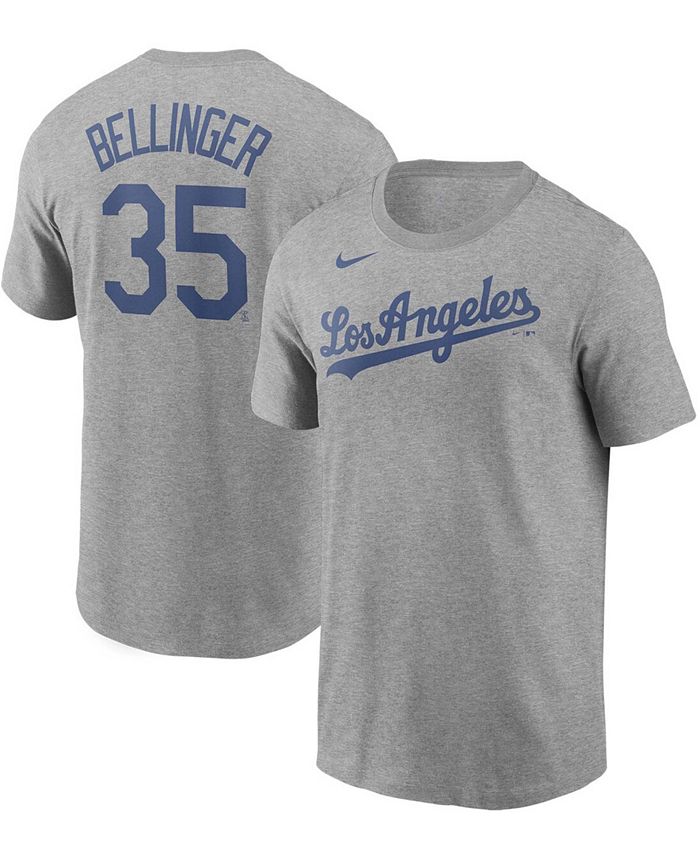Men's Los Angeles Dodgers Cody Bellinger Nike White Name