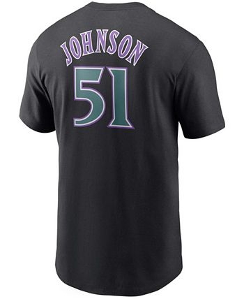 Nike Men's Randy Johnson Purple Arizona Diamondbacks Cooperstown Collection  Name & Number T-shirt - Macy's