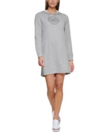 Hooded Logo Dress