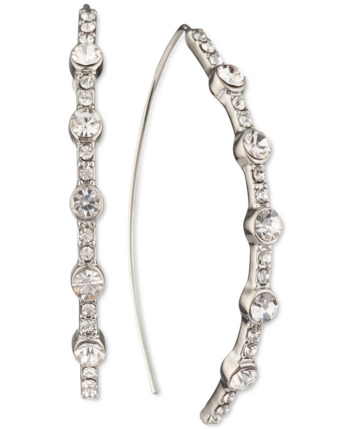 Givenchy Crystal Threader Earrings Macy's