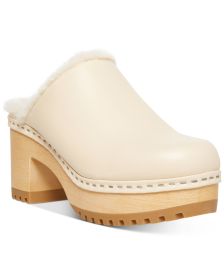 Forte-F Wooden Platform Clog Pumps