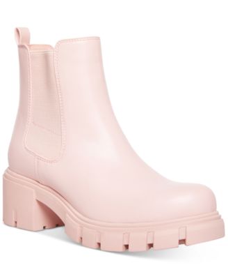 macys pink boots