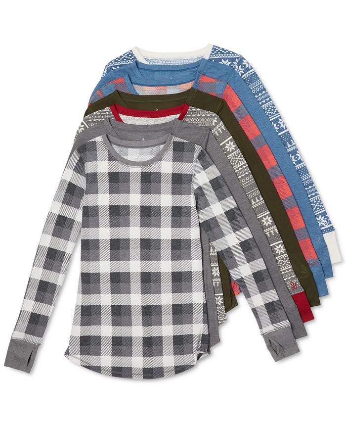 Cuddl Duds Stretch Thermal Top Macy's