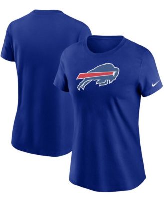 Women's Nike Royal Buffalo Bills Logo Essential T-Shirt Size: Medium