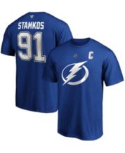 Men's Adidas Steven Stamkos White Tampa Bay Lightning Away Primegreen Authentic Pro Player Jersey