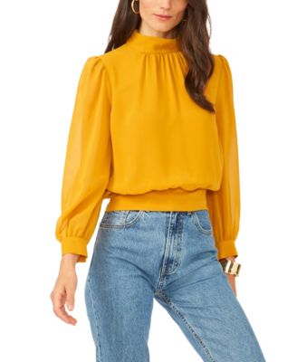 gold dressy blouse