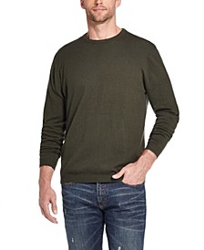 Men's Crew Neck Cashmere Blend Sweater