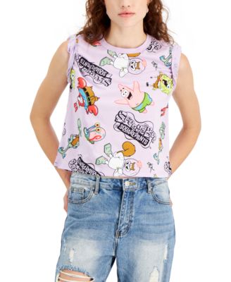 Nickelodeon - Juniors' SpongeBob SquarePants Graphic T-Shirt