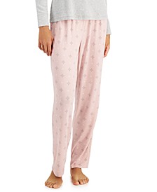 Soft Knit Printed Pajama Pants, Created for Macy's