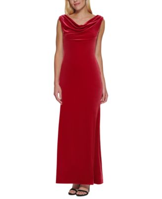 Vince Camuto Petite Cowl-Neck Gown Macy's