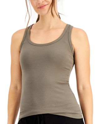 Photo 1 of SIZE XL Jenni Solid Ribbed Tank Top, Created for Macy's