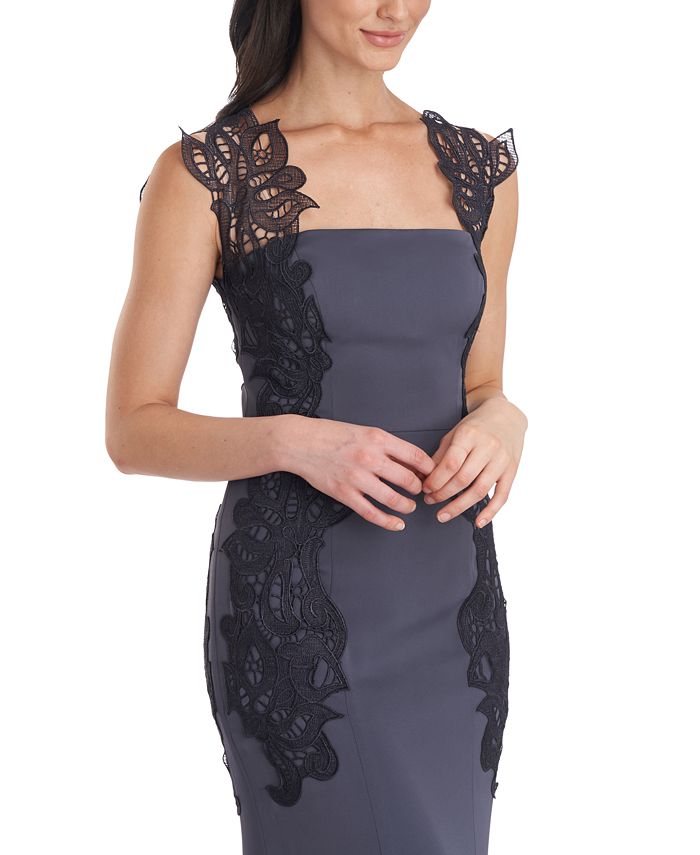 Js collections lace mermaid gown on sale