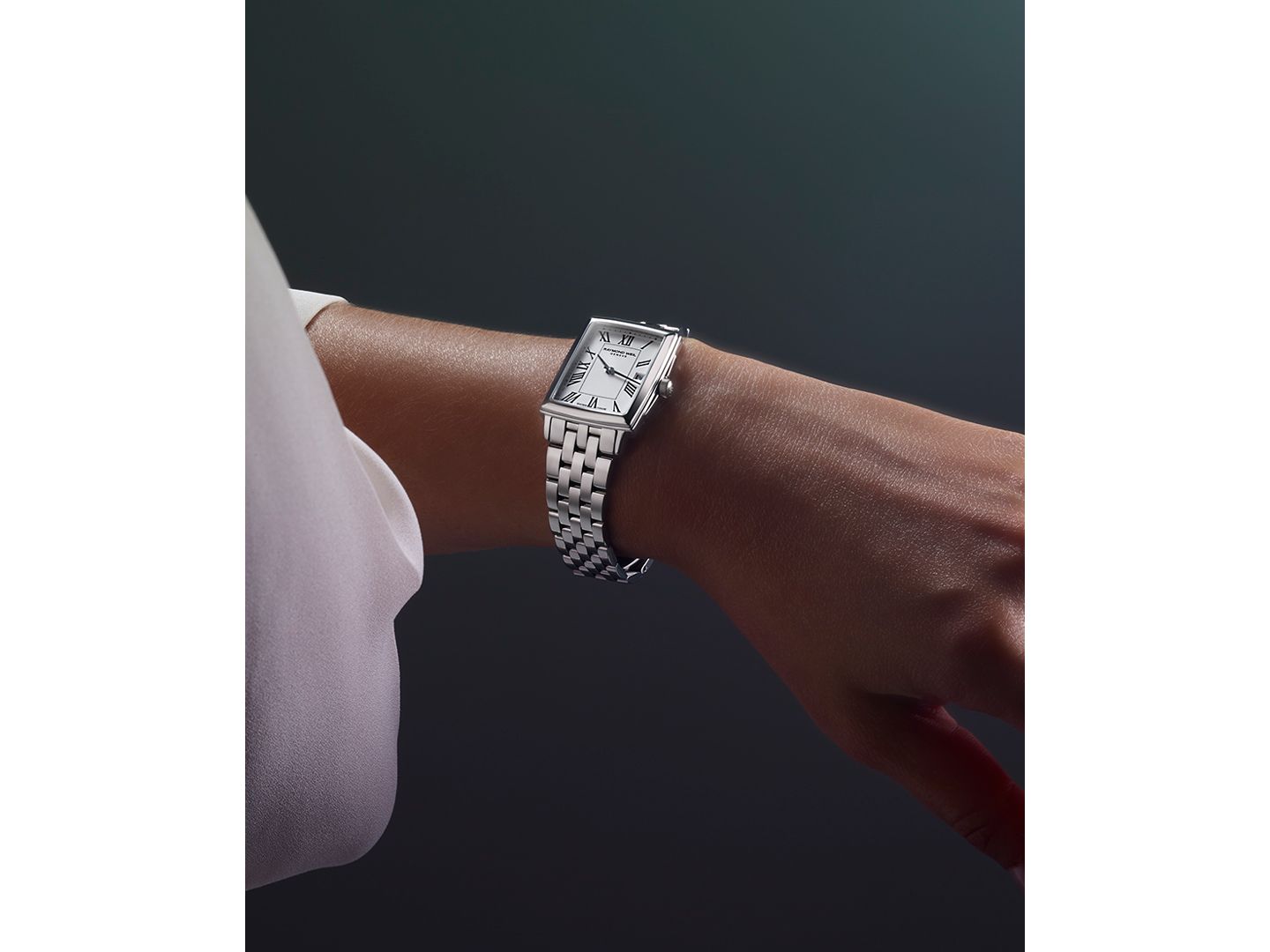 Женские часы Raymond Weil Swiss Toccata Stainless Steel Bracelet Watch 22.6x28.1mm — фото 6