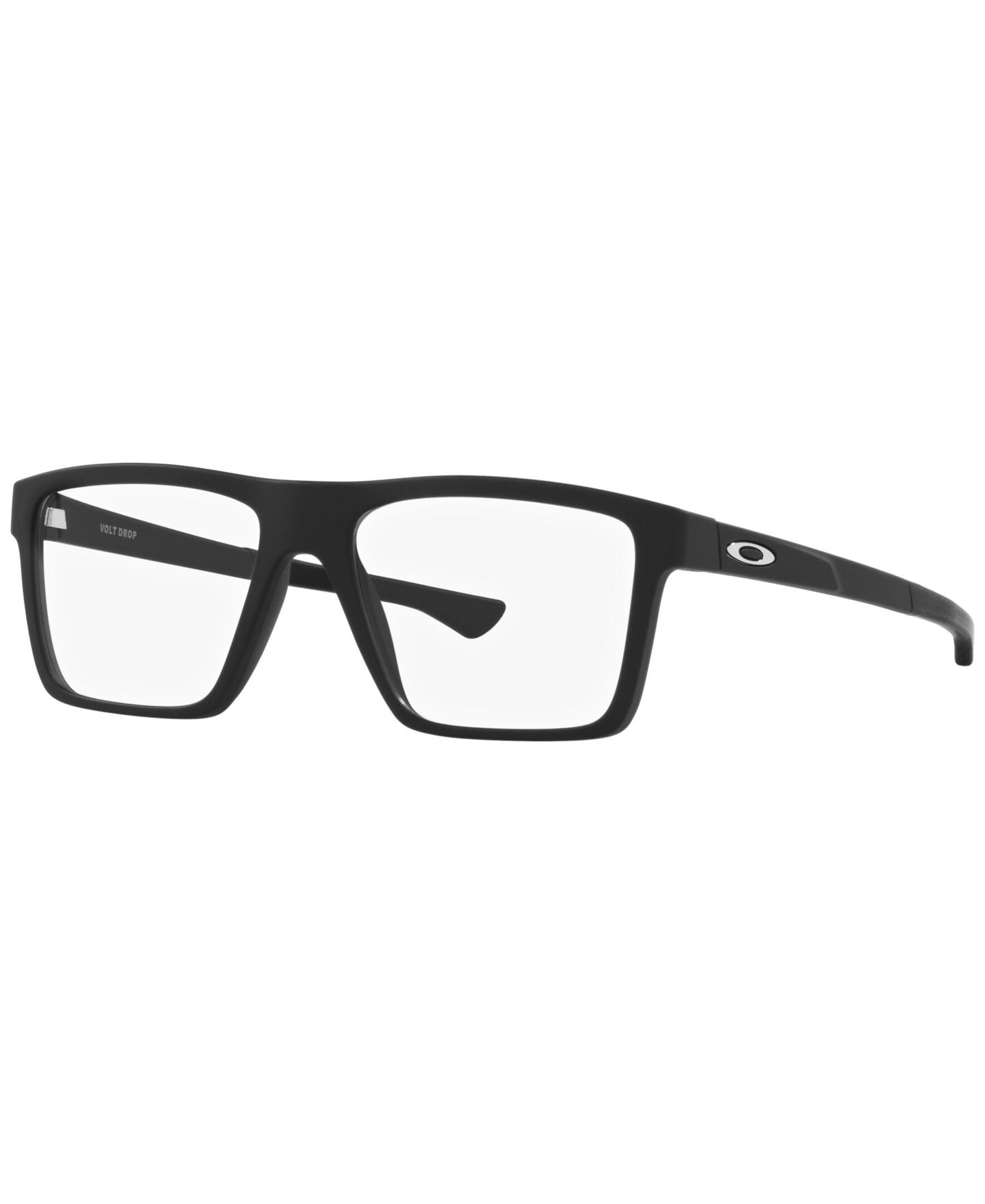 Мужские очки Celine Oakley Man Square Plastic OX8167 Volt Drop Eyeglasses, цвет: Атласный чёрный — фото 1