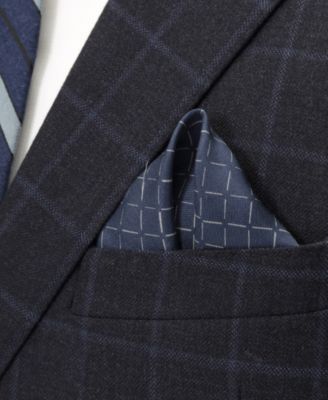 Men's Diamond Pocket Square