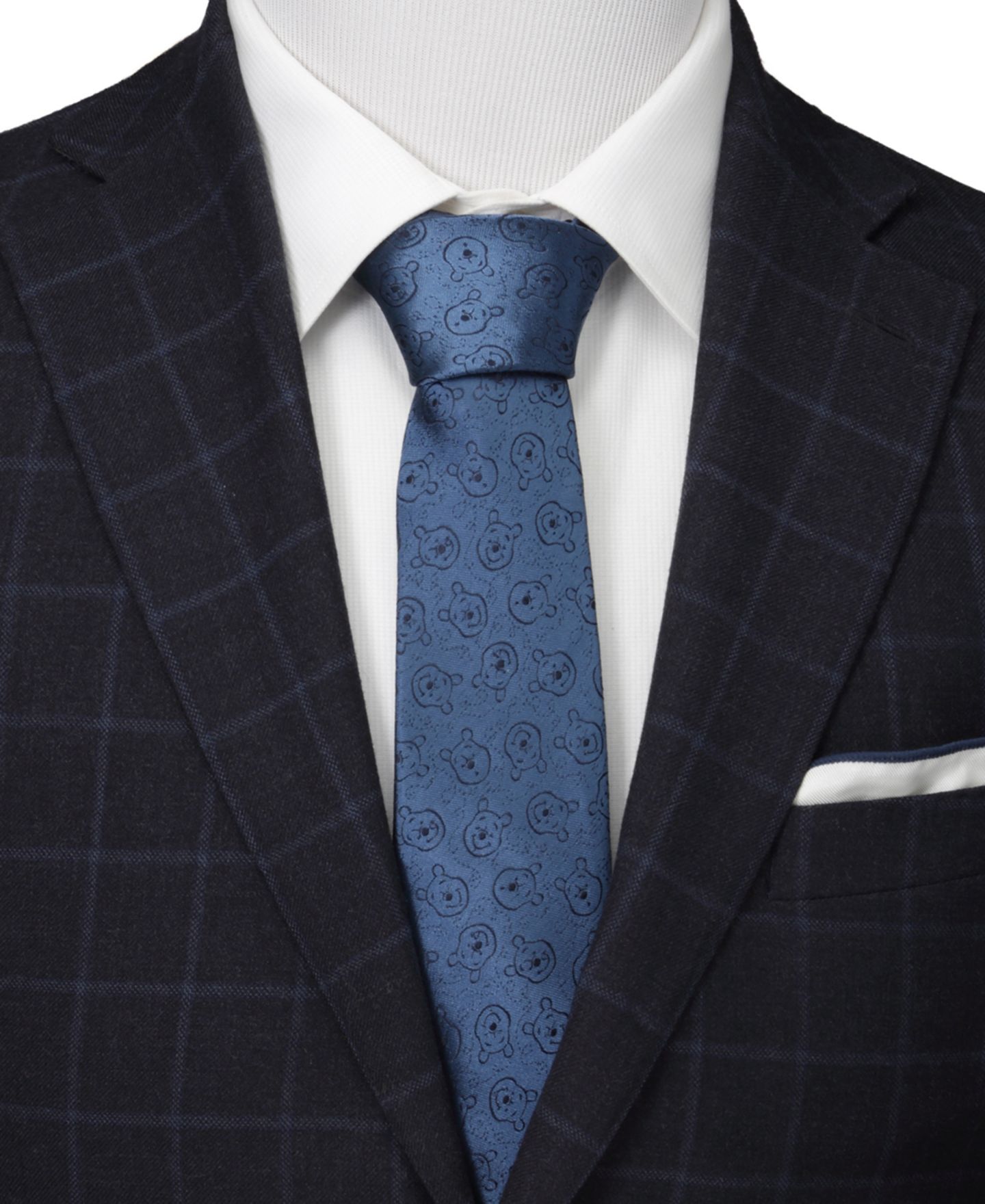 Мужской галстук Disney Winnie The Pooh Tonal Tie — фото 5