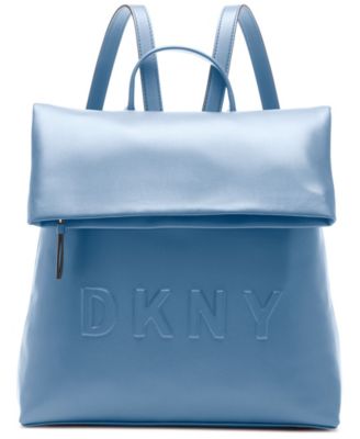 dkny blue backpack