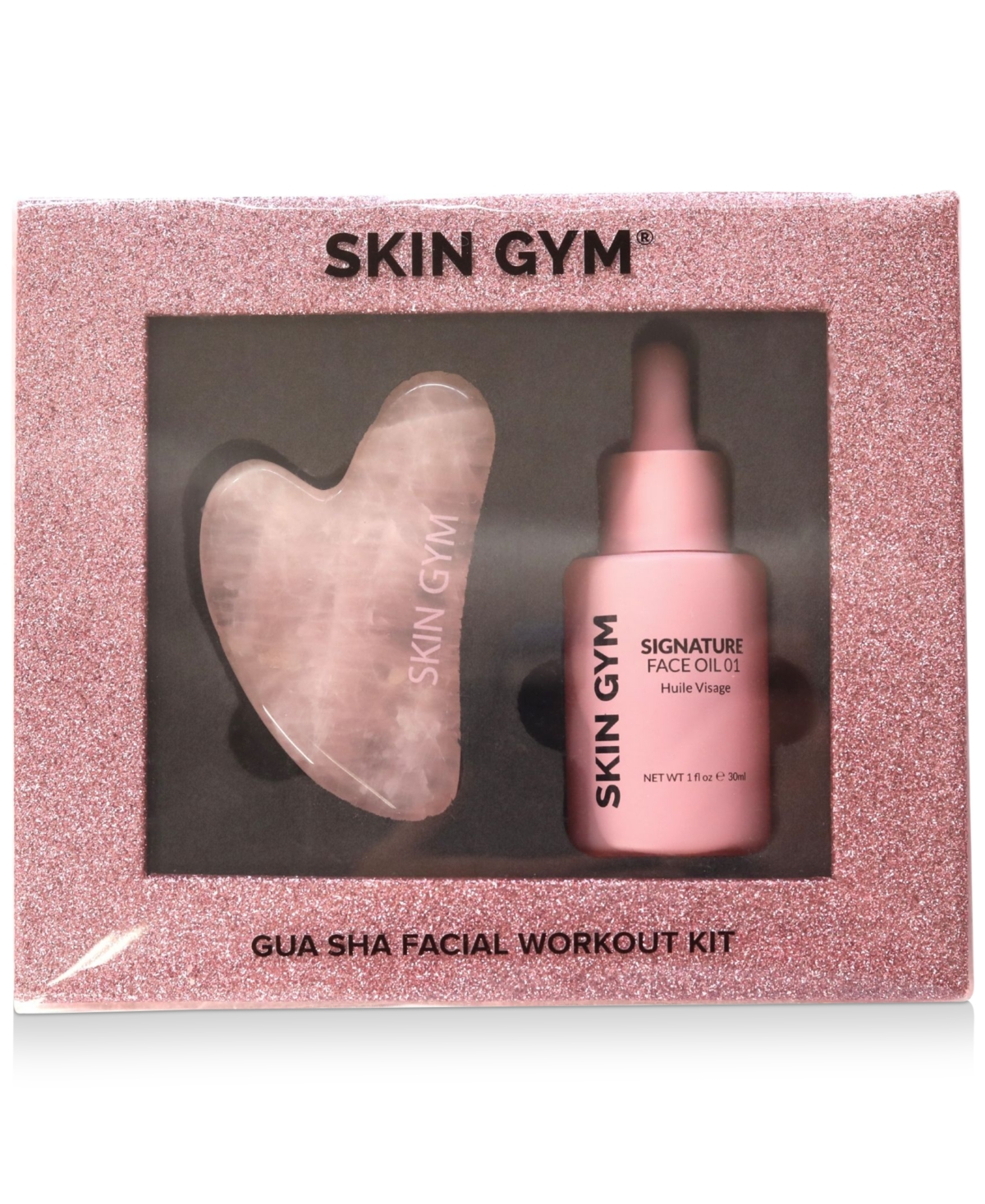 Skin Gym 2pc. Gua Sha Facial Workout Set ModeSens
