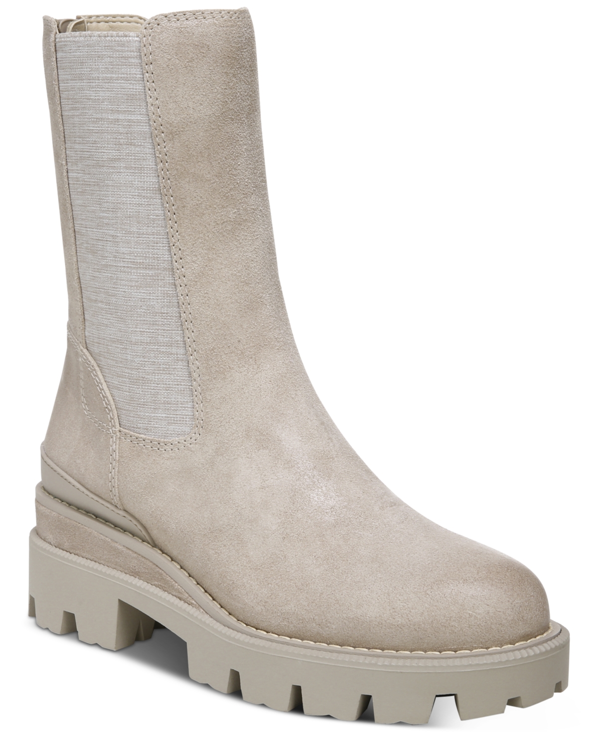 Sam Edelman Genia Mid-shaft Chelsea Boots Women's Shoes In Mink | ModeSens