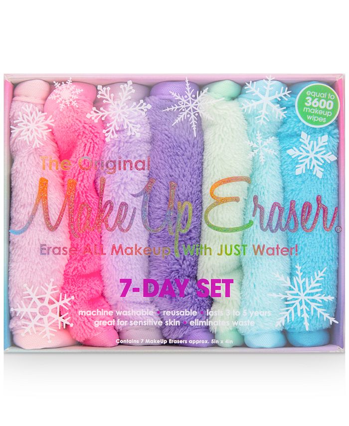 MakeUp Eraser 7Pc. Let It Snow Mini Eraser Set Macy's