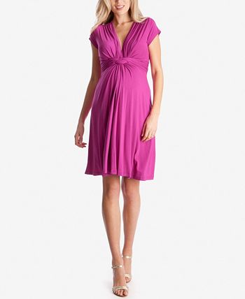 Seraphine Women's Knot Front Maternity Dress - Macy's