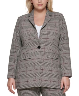 Calvin Klein - Glen Plaid Blazer