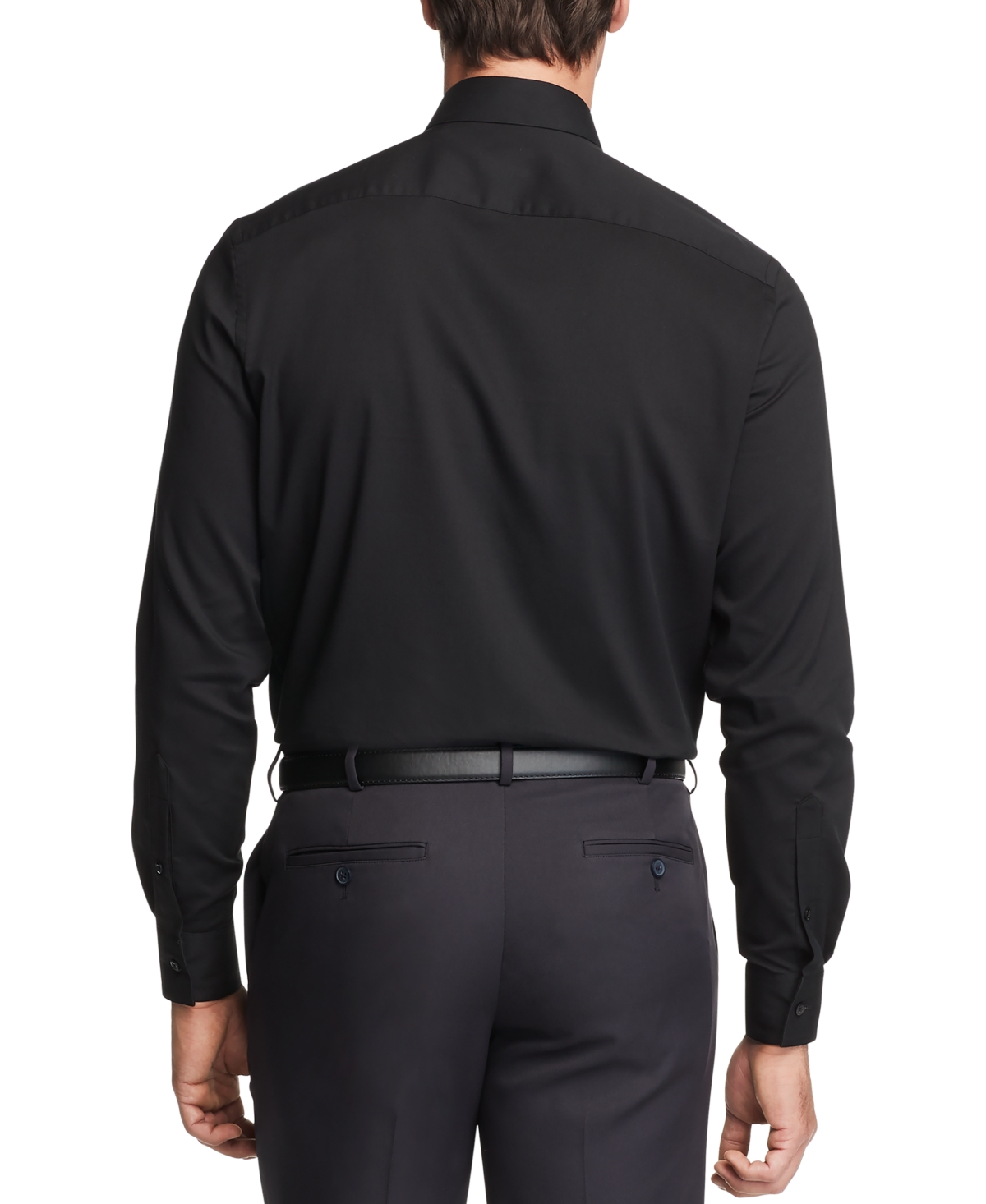 Van Heusen Men's Big & Tall Classic/Regular-Fit Stain Shield Solid Dress Shirt