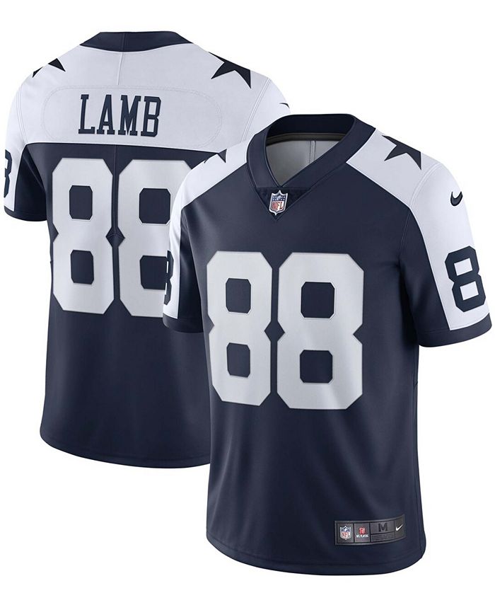 Nike Men's CeeDee Lamb Navy Dallas Cowboys Vapor Elite Jersey - Macy's