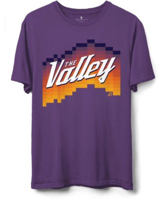 Men's Purple Phoenix Suns The Valley Pixel T-shirt
