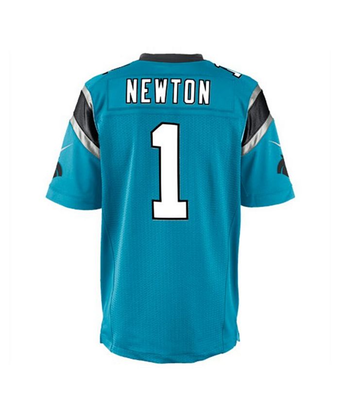 Mens carolina panthers cam newton nike black 2025 game jersey
