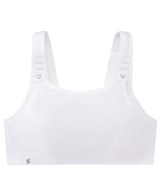 Women's Full Figure Plus Size Adjustable Wirefree Sports Bra 1166