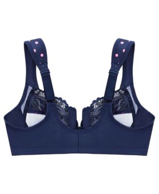 Women's Full Figure Plus Size Wonderwire Front Close Bra 1245