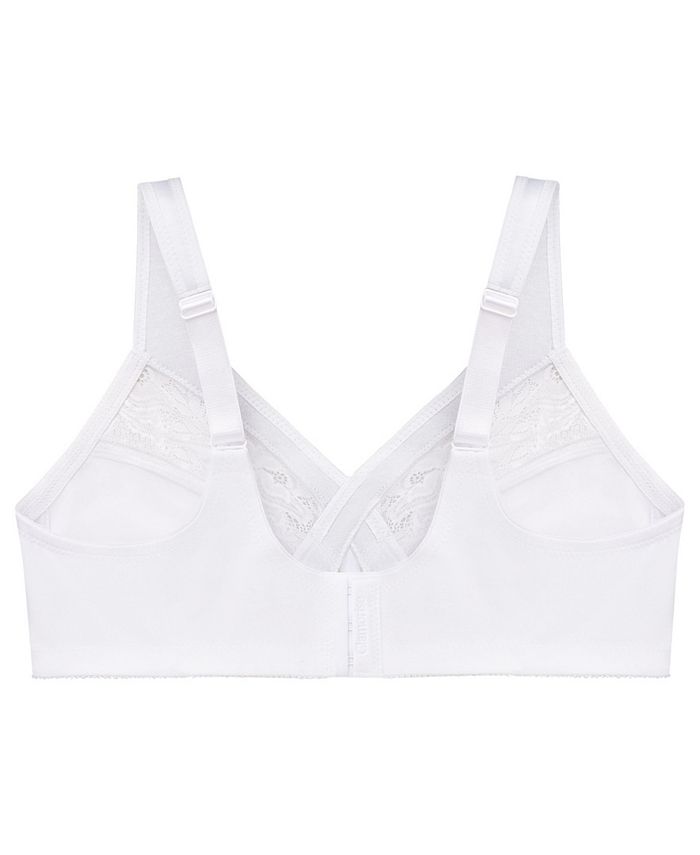 Glamorise Women's Full Figure MagicLift Plus Size Seamless Wirefree Back  Close Sports Bra #1006, White, 40J : : Clothing, Shoes &  Accessories