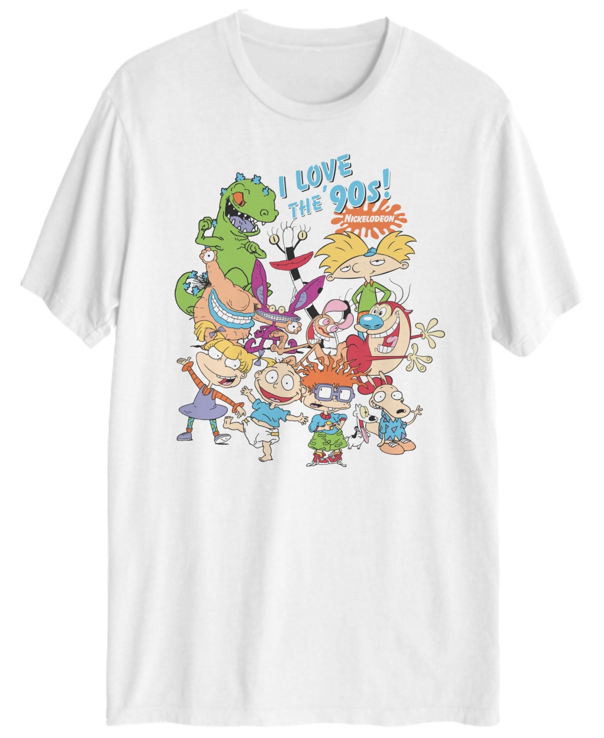 Hybrid Apparel Men's Nickelodeon Kid Short Sleeve Graphic T-shirt